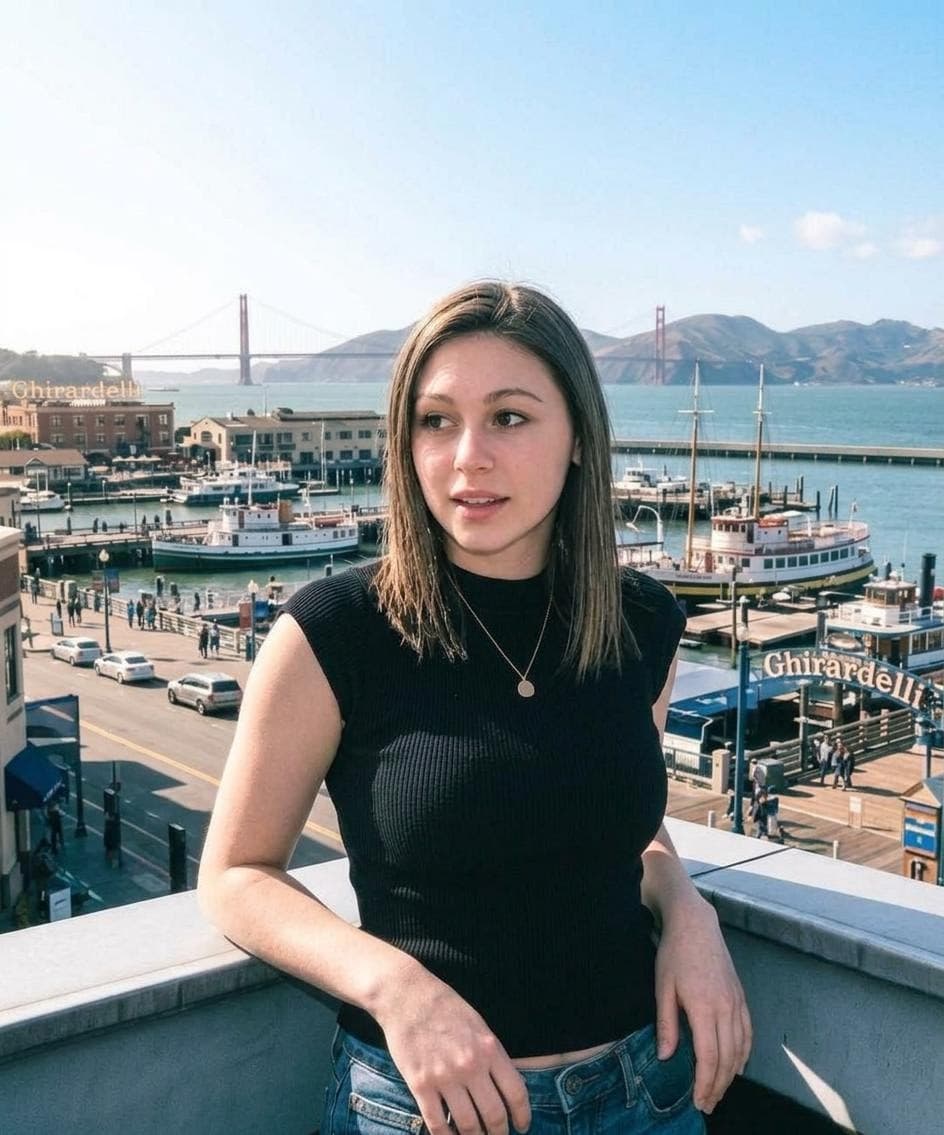 AI generated: natural posture, not posing
