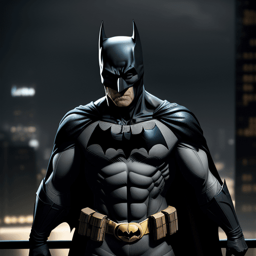 AI generated: Batman bank ,4k, ultra hd 