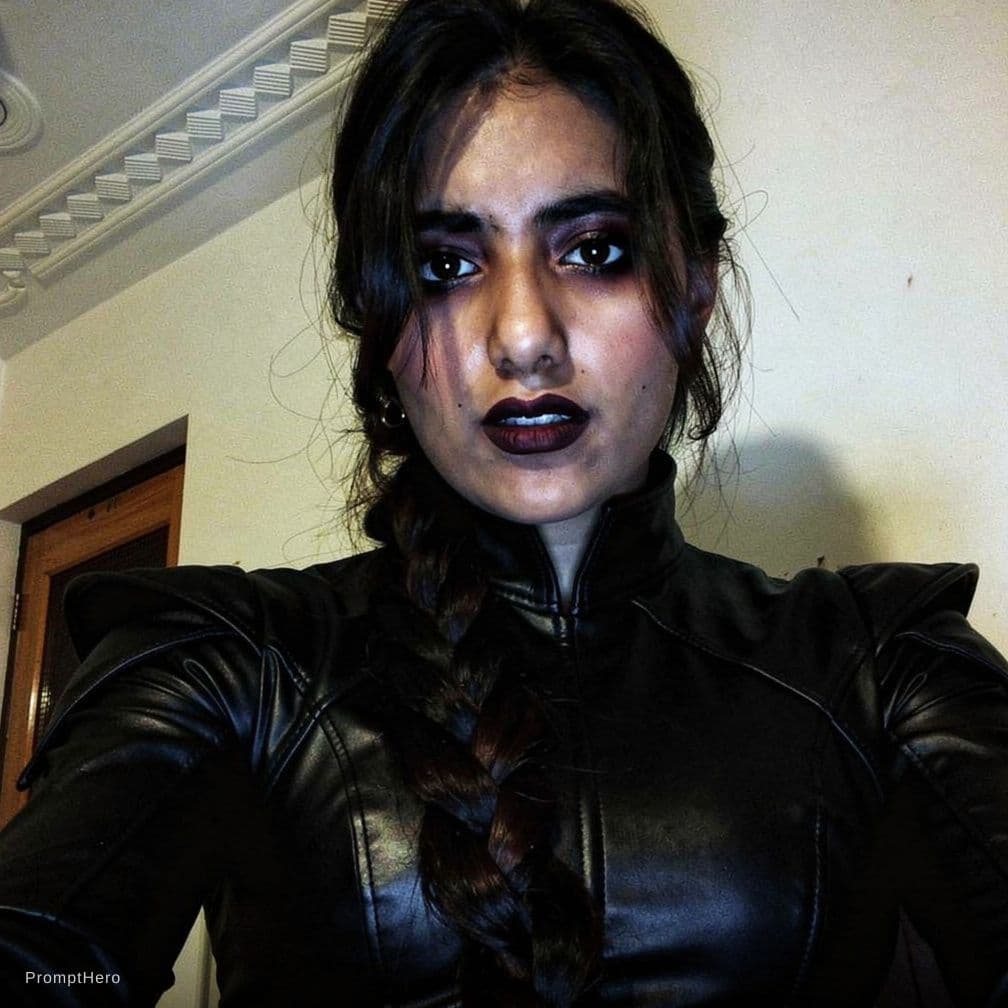 AI generated: Villain look