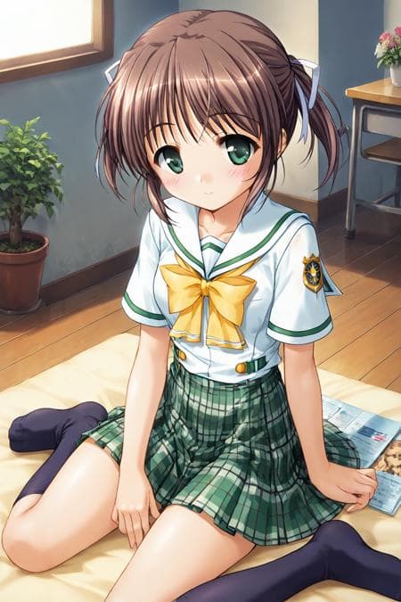 朝霧麻衣（夜明け前より瑠璃色な）/ Mai Asagiri (Brighter Than the Dawning Blue)