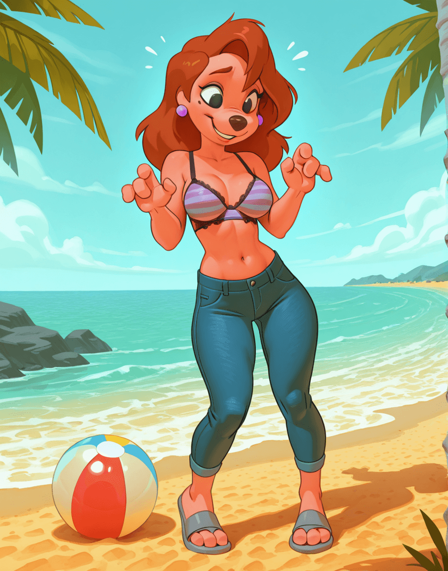 Roxanne Rover - A Goofy Movie - Illustrious