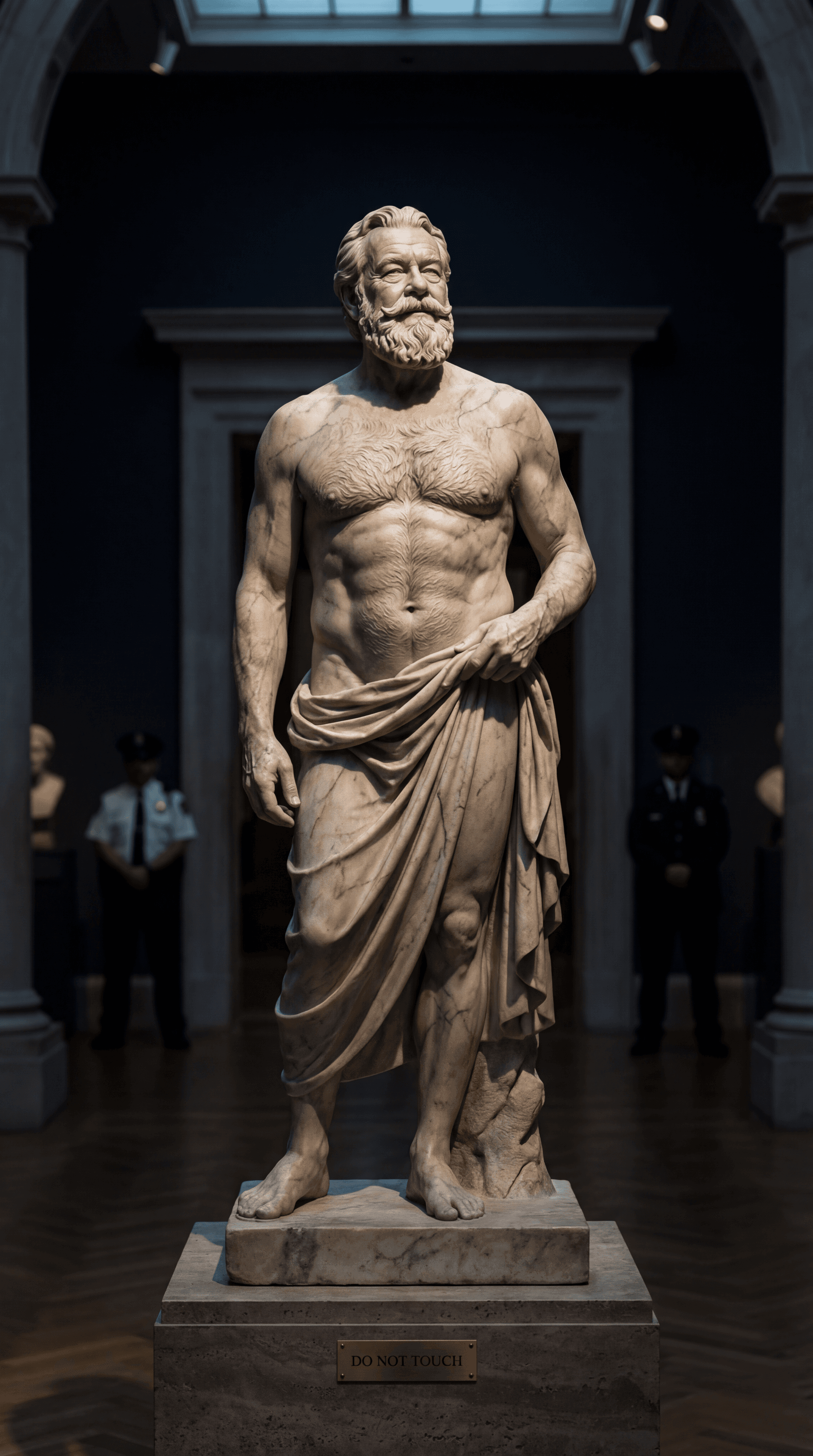 AI generated: ULTRA-REALISTIC FINE ART EDITORIAL PHOTOGRAPHY (vertical, 9:16).
High-end museum campaign aesthetic,...