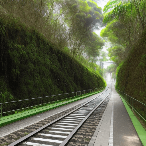 AI generated: crie um projeto de parque linear