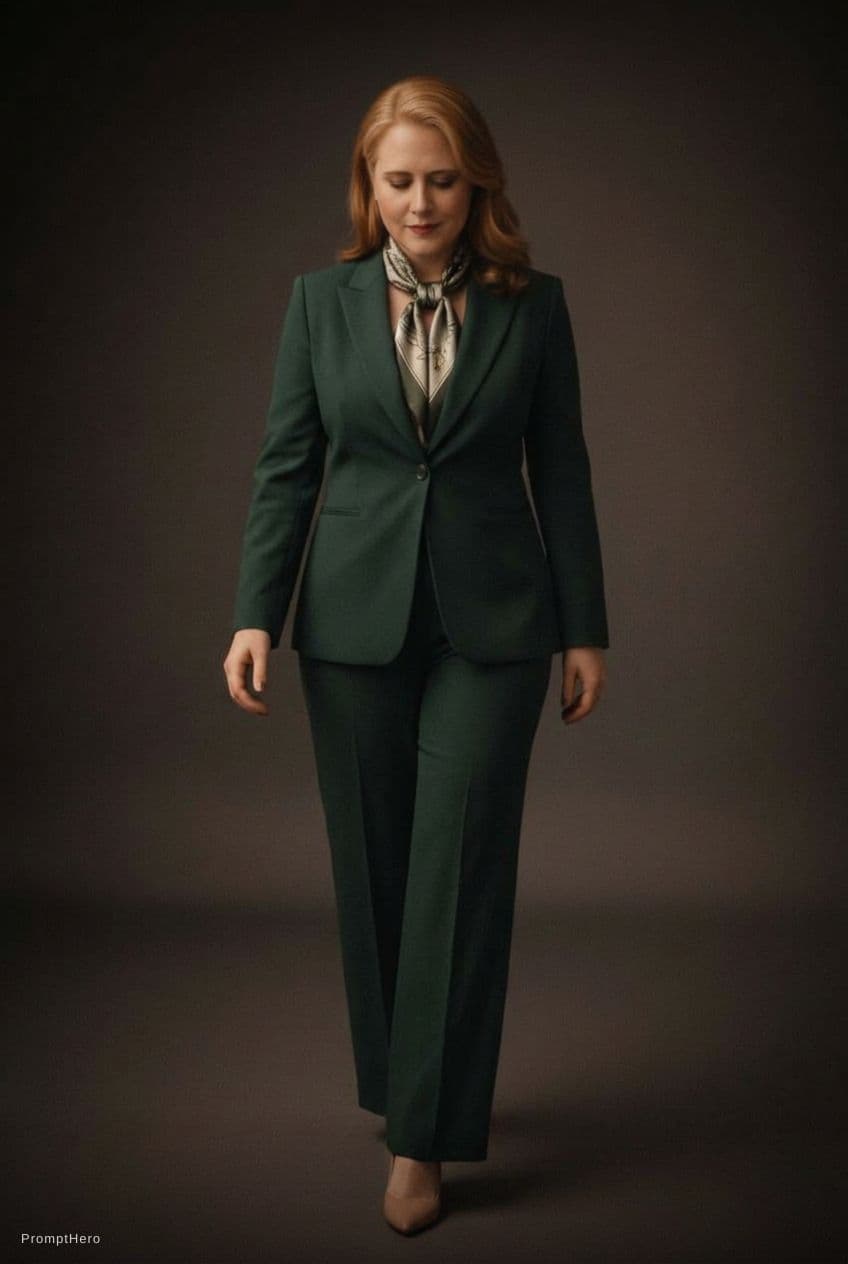 AI generated: Mulher elegante pelada 