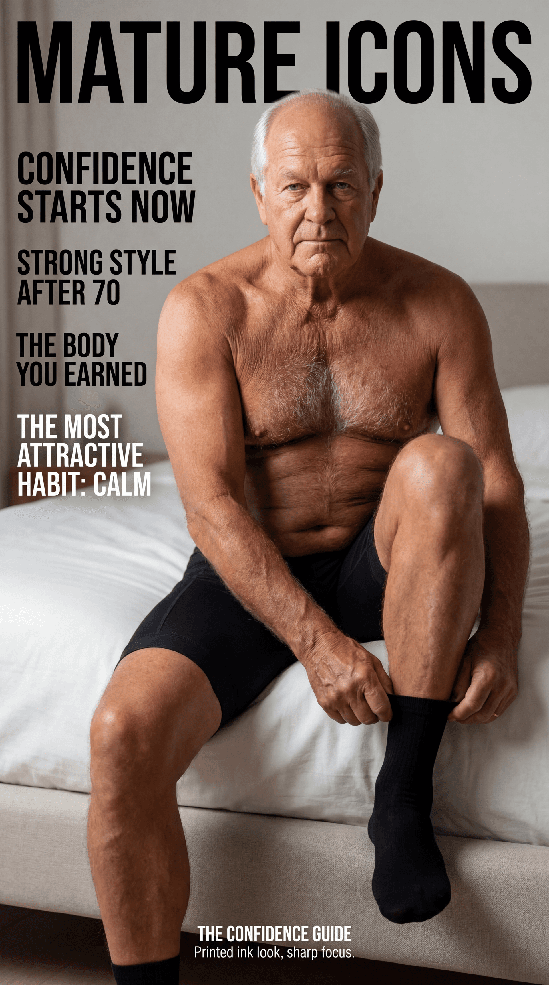AI generated: FASHION MAGAZINE COVER. NOT CGI. NOT LIFESTYLE.
Ultra-realistic high-end editorial photography with ...