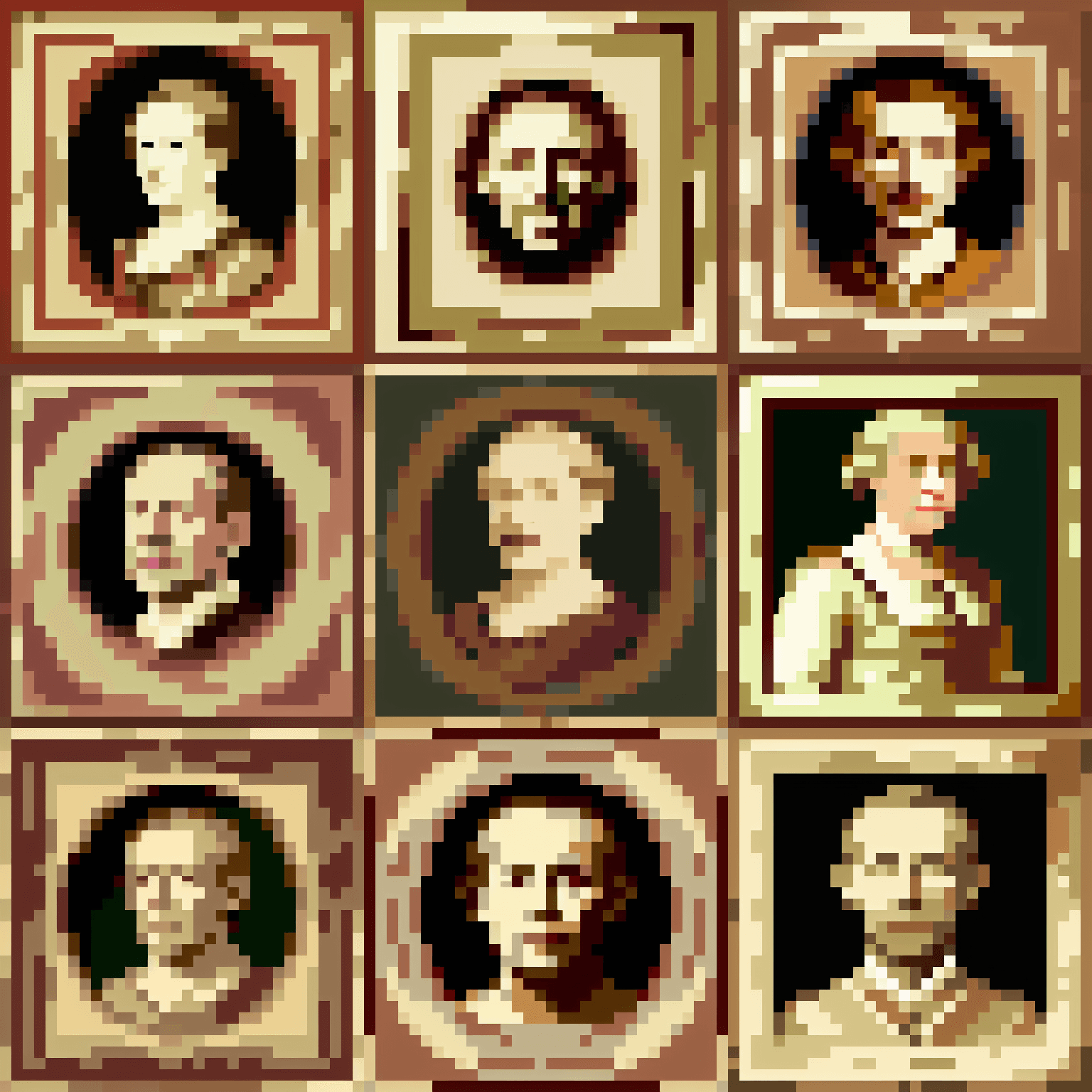 Faithful 32px seamless blocks