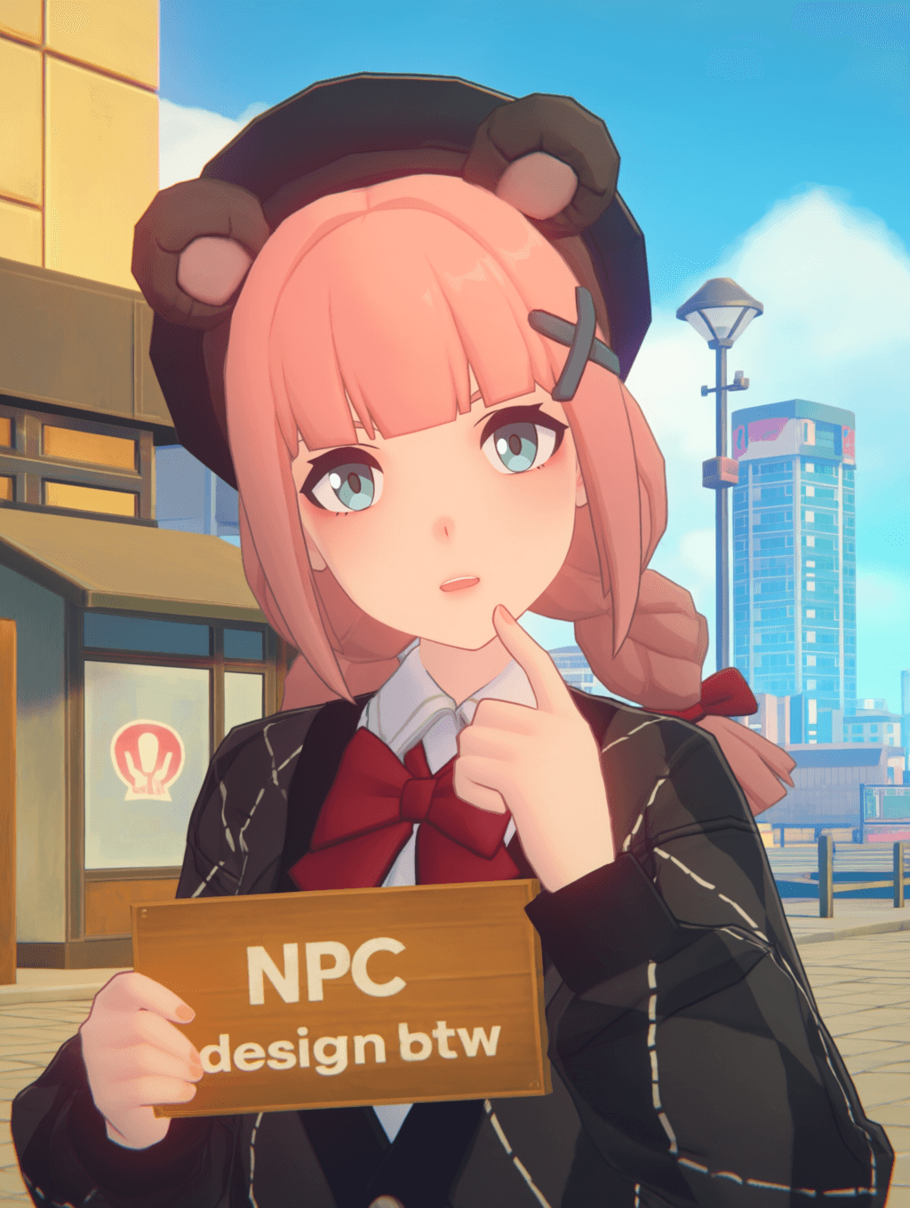 Zenless Zone Zero NPC Girl Style - Image 1