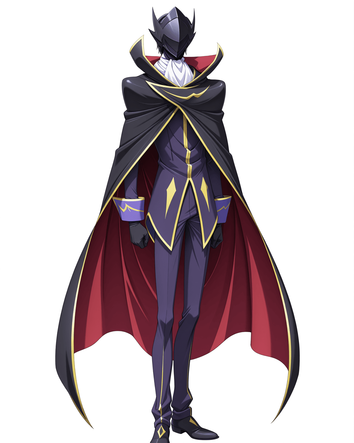 Lelouch vi Britannia Zero Code Geass (4 outfits)