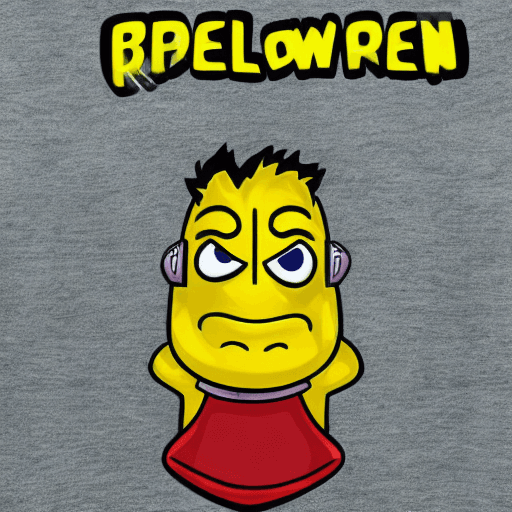 AI generated: a yelllow superhero with beam eyes
