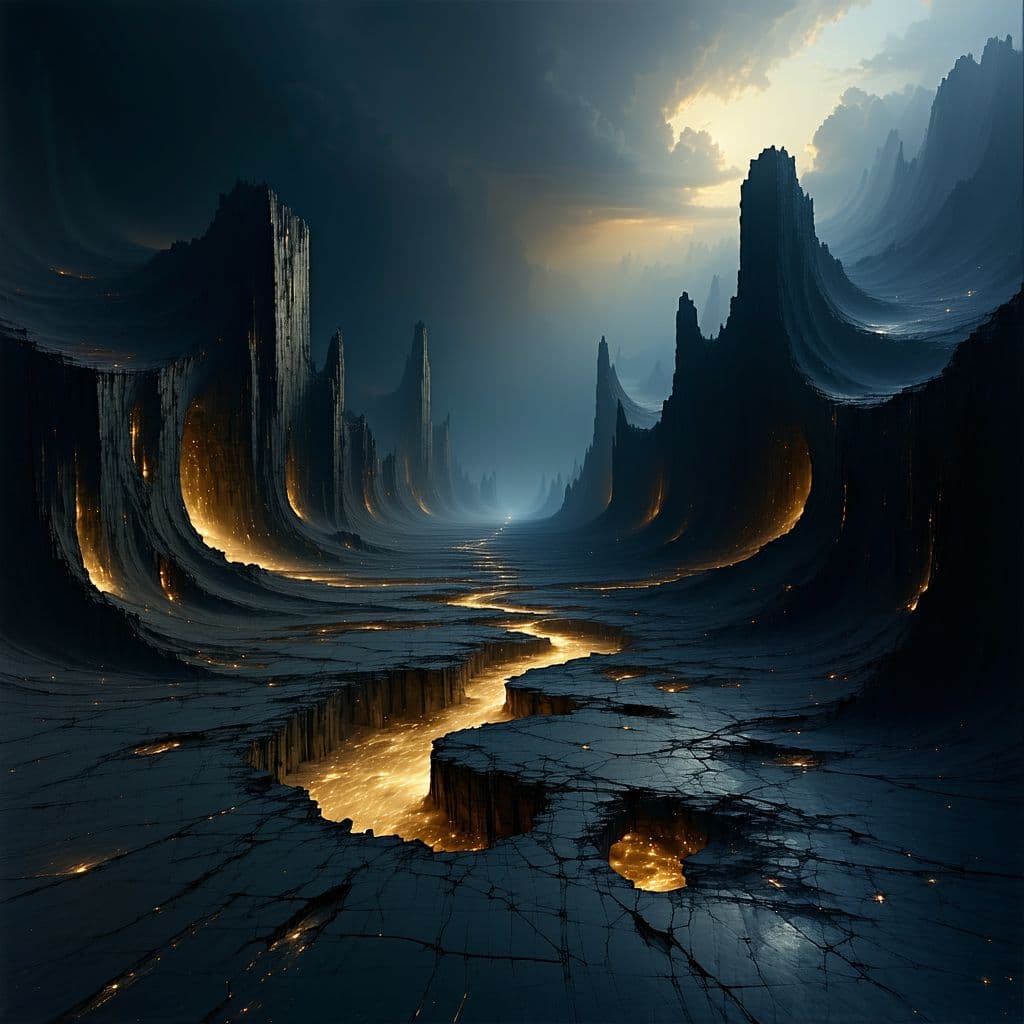 AI generated: A breathtaking cinematic album cover for "Inner Horizon (Extra Large)". Imagine a vast, atmospheric ...