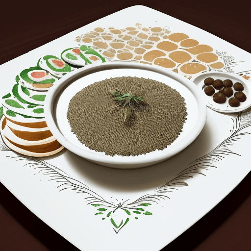 AI generated: i want an illustration size of A3. the content is Syrian breakfast, the breakfast includes several d...