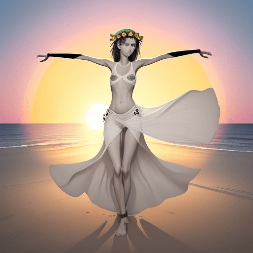 AI generated: minimalist style masterpiece picture of a young woman, Slender and petite with a delicate bone struc...