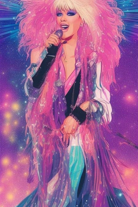 1980s Aesthetic (Jem and the Holograms)