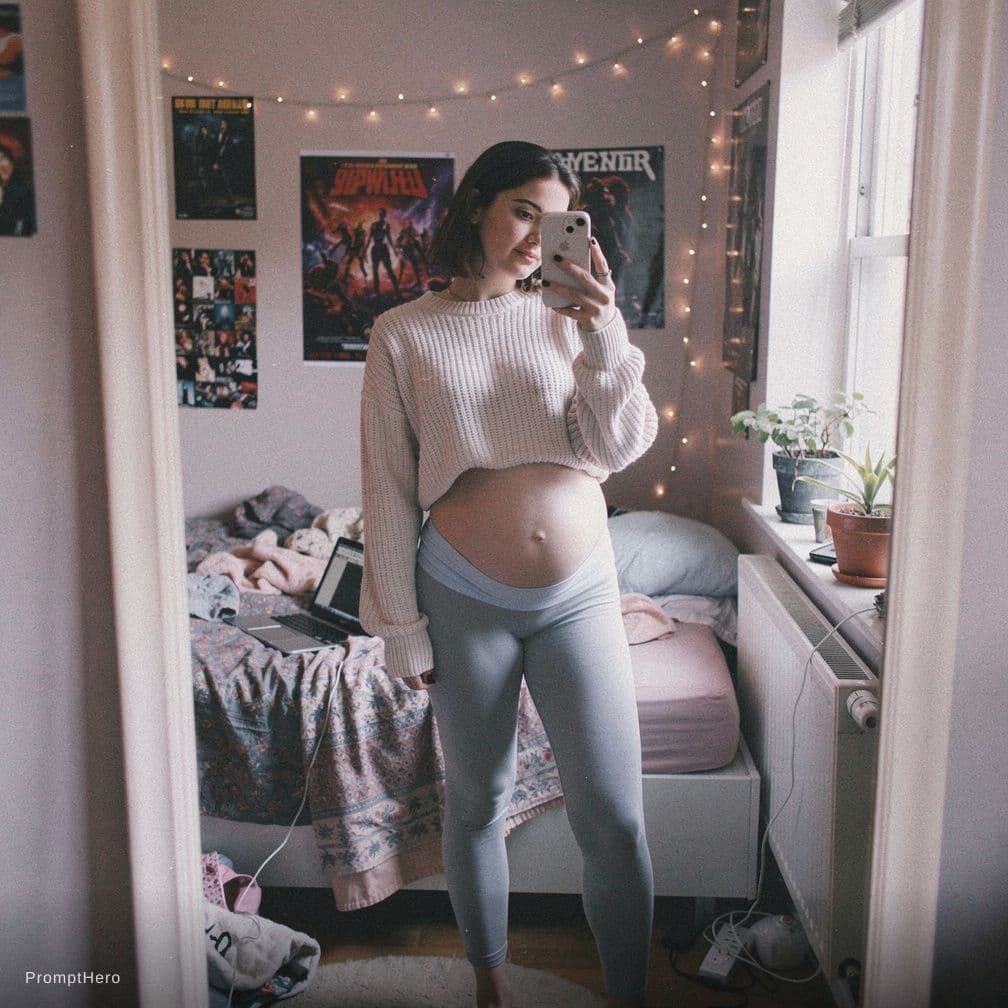 AI generated: umblr photo what would go viral in 2012 of a young woman in her room who wants extra attention for h...