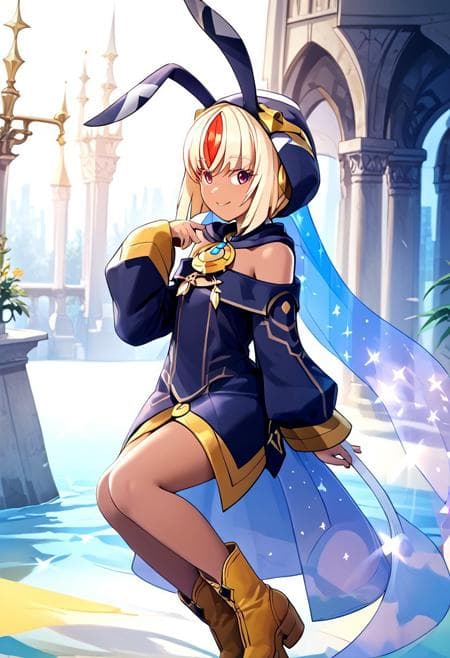 A Collection of Game Characters from "Azure Striker Gunvolt" & "Luminous Avenger iX" series