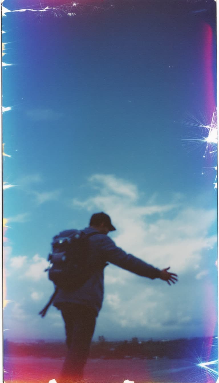 AI generated: guy, polaroid_24, color polaroid fujifilm