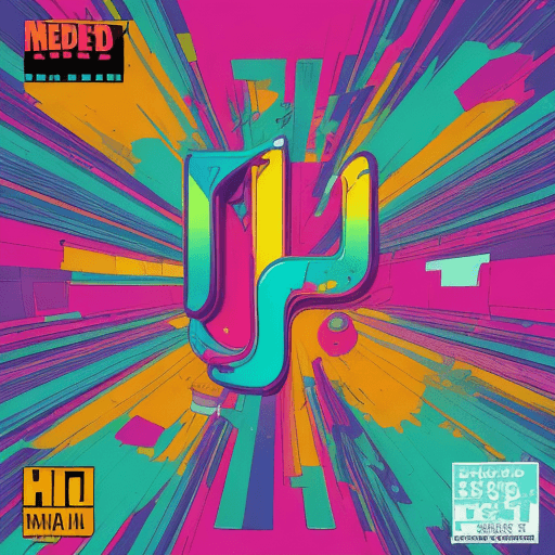 AI generated: ineed a fresh and funky background Cover art 