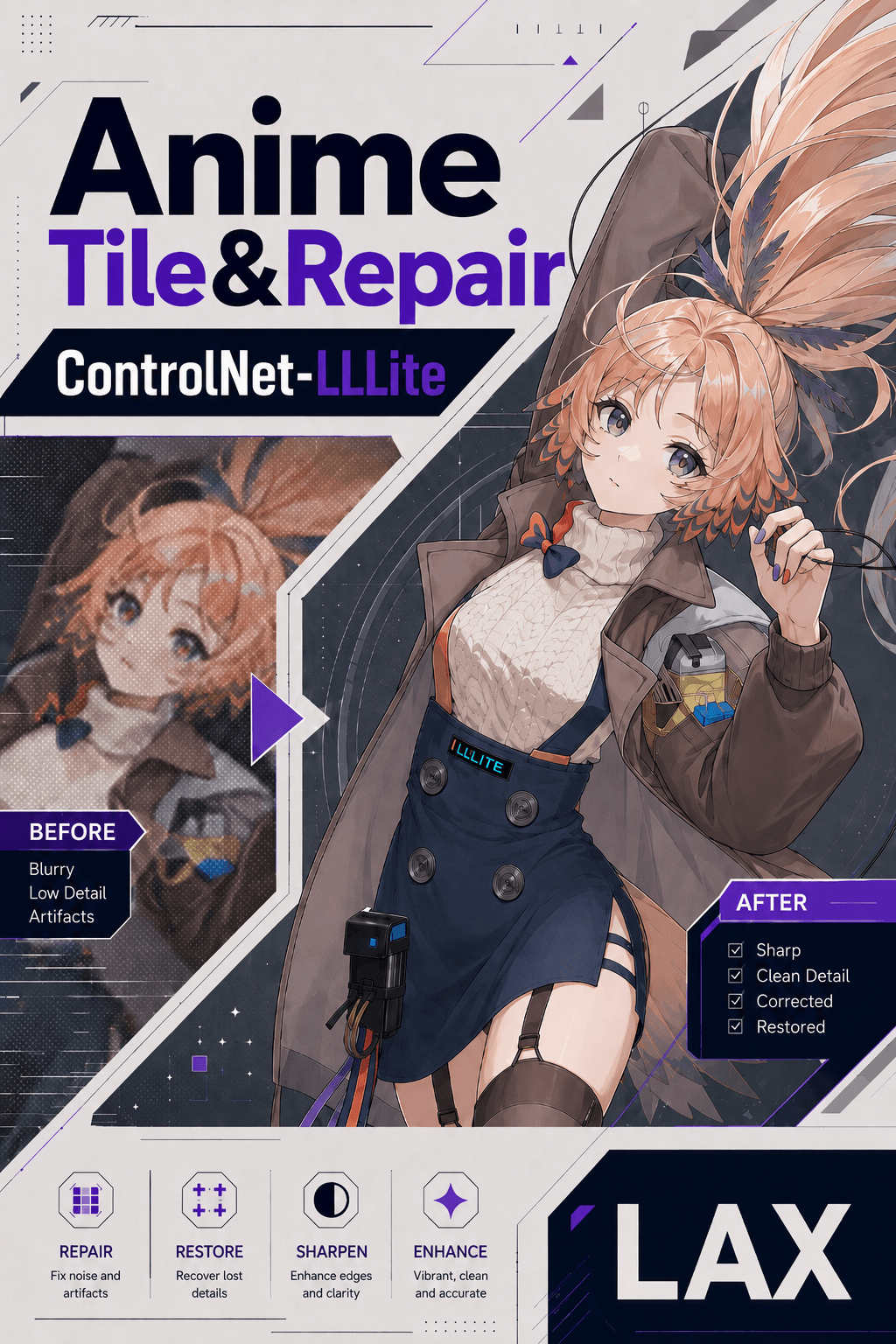 Anima Tile & Repair ControlNet-LLLite - Image 1