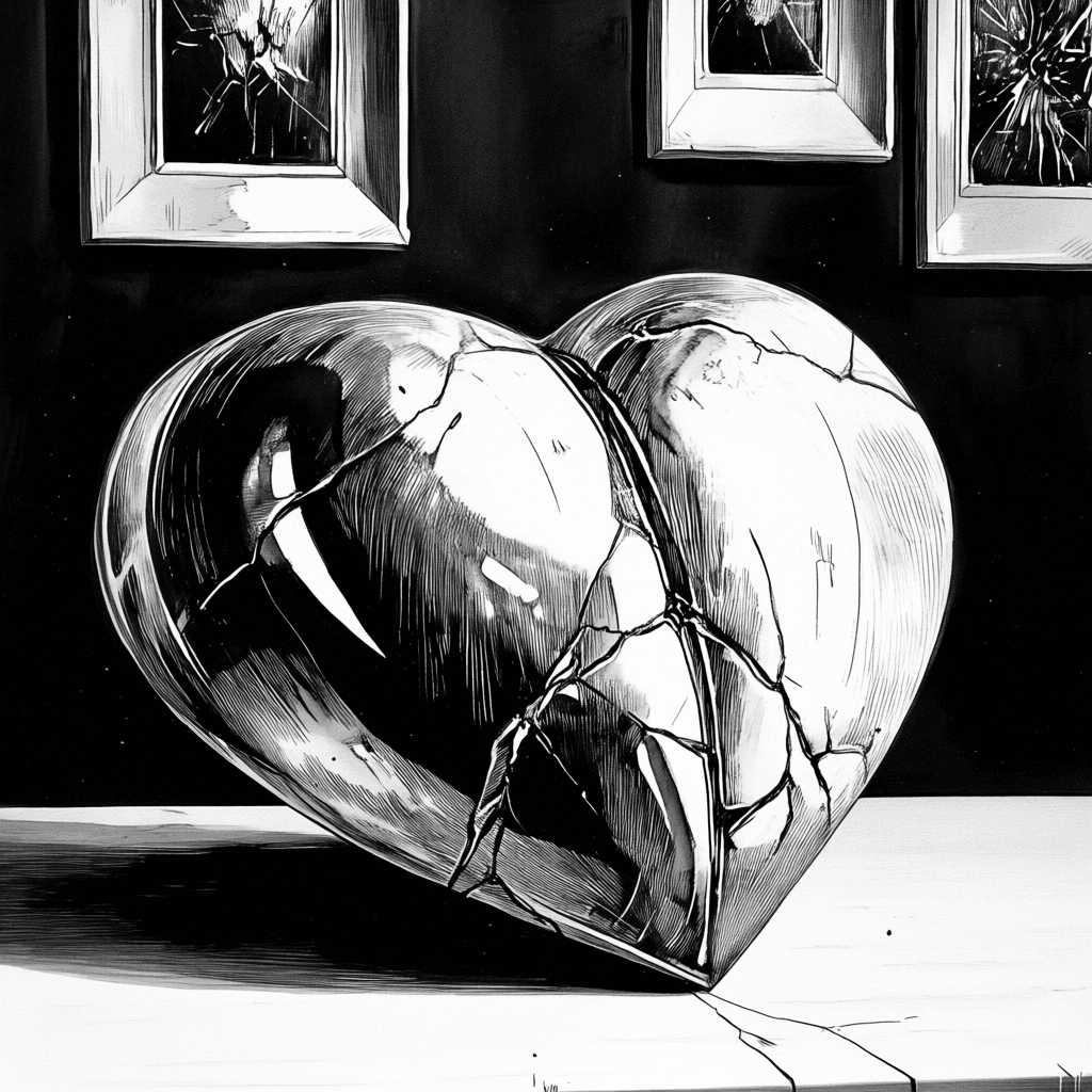 Monochrome Graphic Etching
