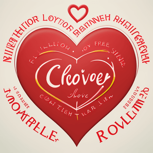 AI generated:  relationship and life coach logo , joyful color  ,beautiful , godly , in text form, more detail, de...