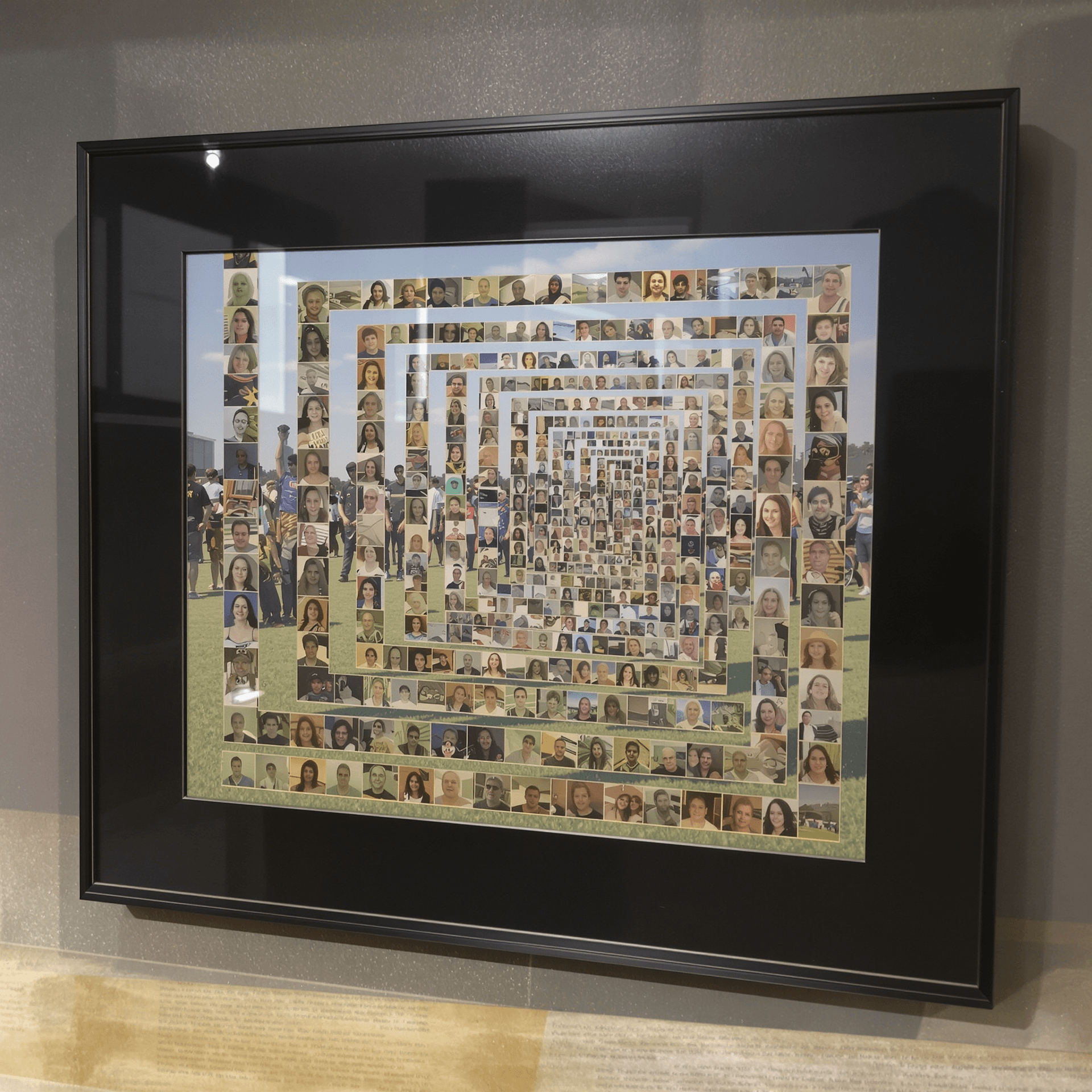 AI generated: A ultra realistic picture demonstrating the Droste effect in the style of Duvy McGirr using matte-le...