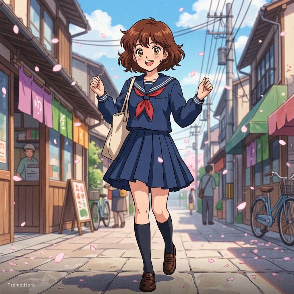 AI generated: Step 02：Select  
Step 02：Copy Prompt
Step 02: Paste prompt
Step 03: Preset :Anime
Step 04：Generate
