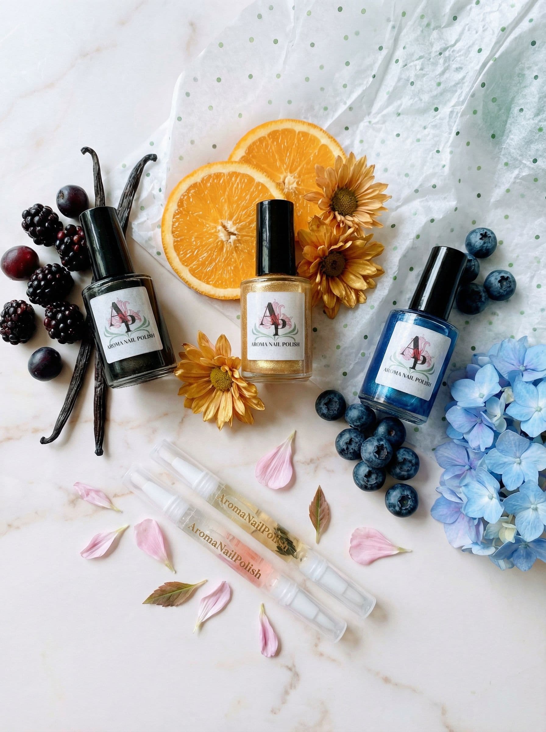AI generated: Discover our Aroma Nail Polish – not just a pretty color but a delightful fragrance! 💅🌸
Long-lasti...