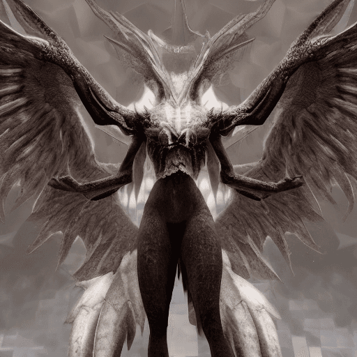 AI generated: An amazing creature, incredibly cute appearance with a hellishly evil soul, in the style of good and...