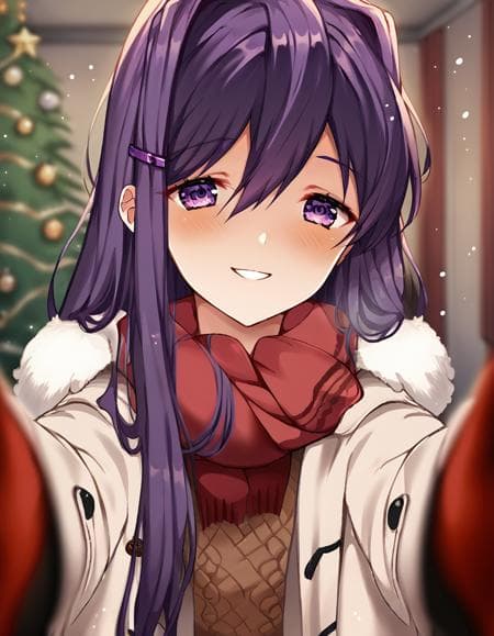 Yuri (ユリ) - Doki Doki Literature Club - Image 1
