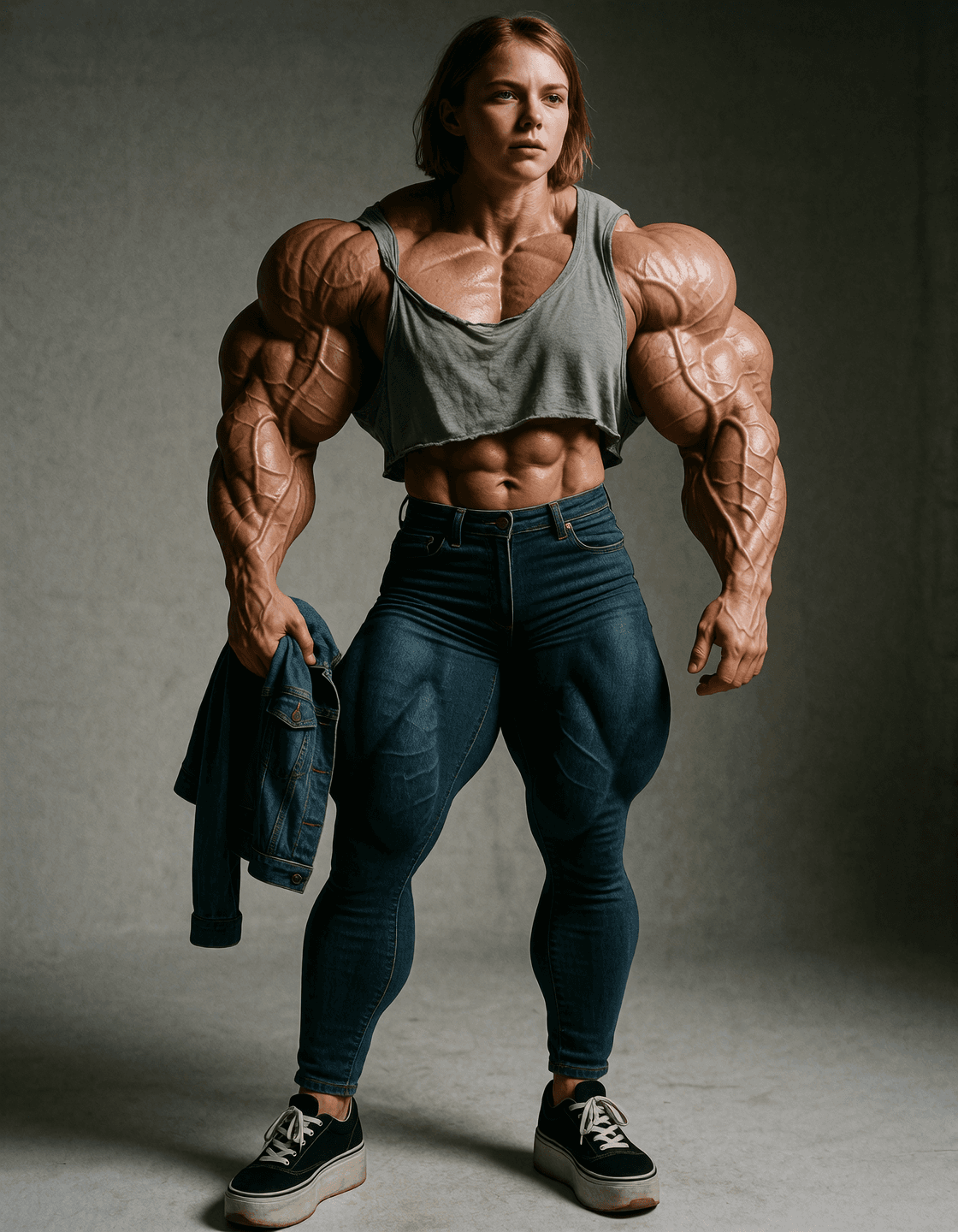 Muscular women