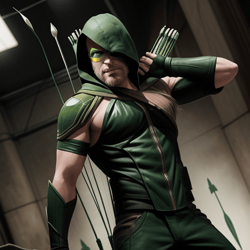 AI generated: green arrow 