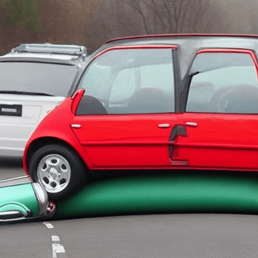 AI generated: gay cars kissing