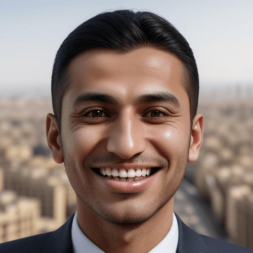 AI generated: Man with the most beautiful natural smile. Not blond, not dark-skinned, not Asian. Nationality Azerb...