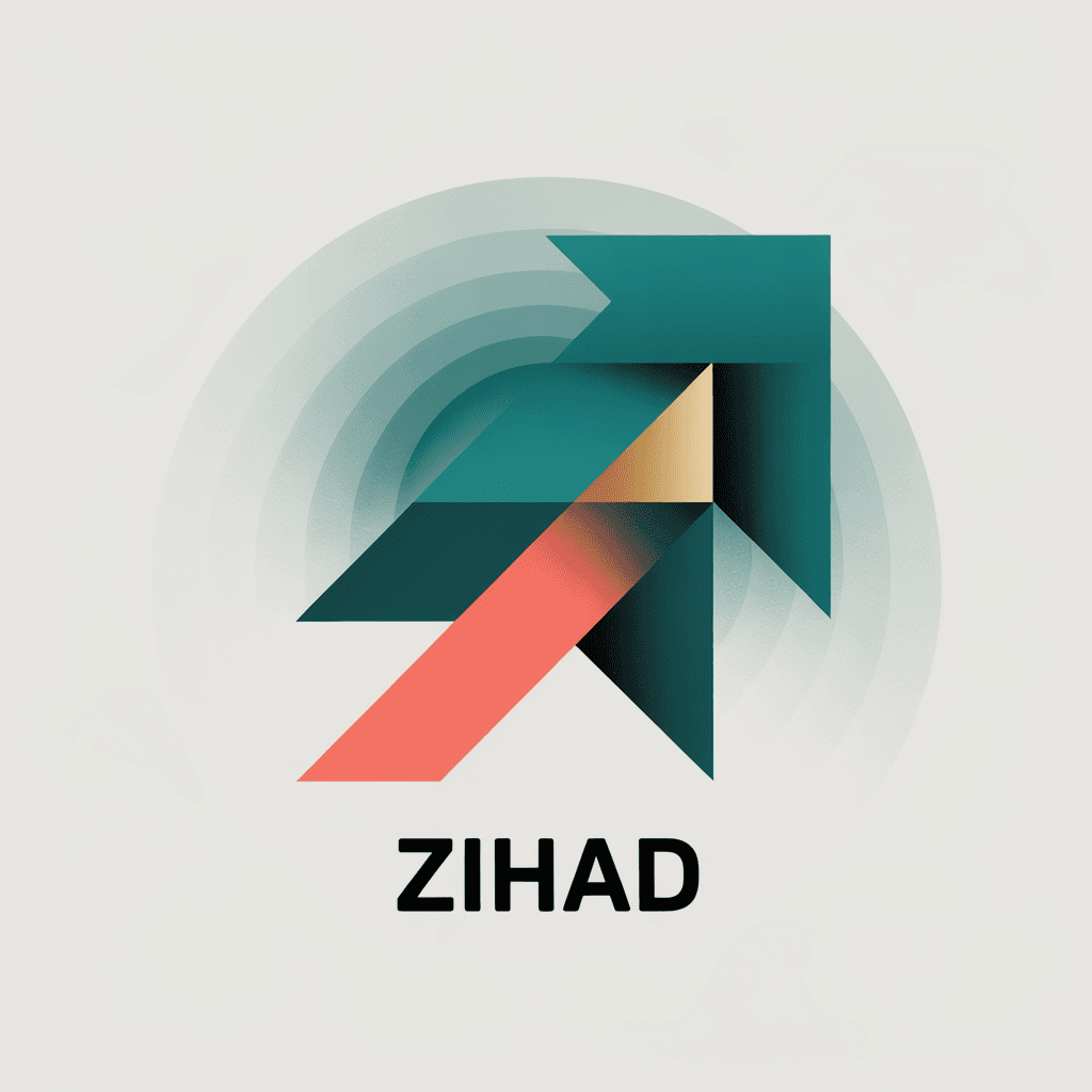 AI generated: Create a stunning abstract illustrated brand logo for freelancer Zihad