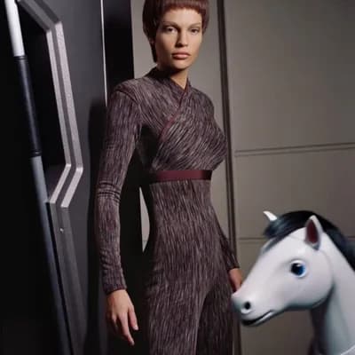 AI generated video: riding a pony