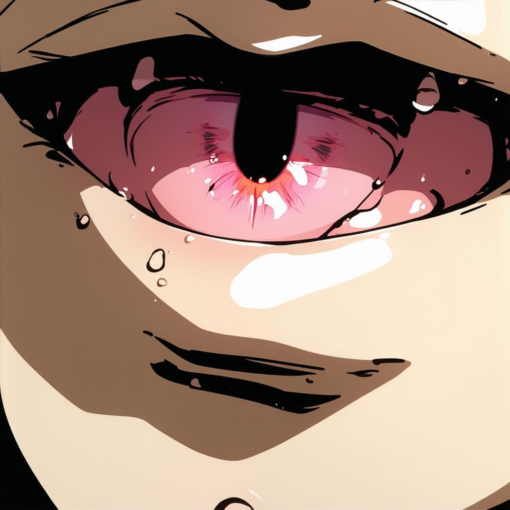 AI generated: anime style, close-up view of detailed exposed pussy, high resolution, realistic labia, visible clit...