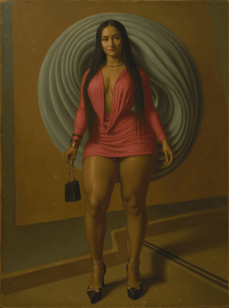 AI generated: A Classical Painting, in the style of Michelangelo.