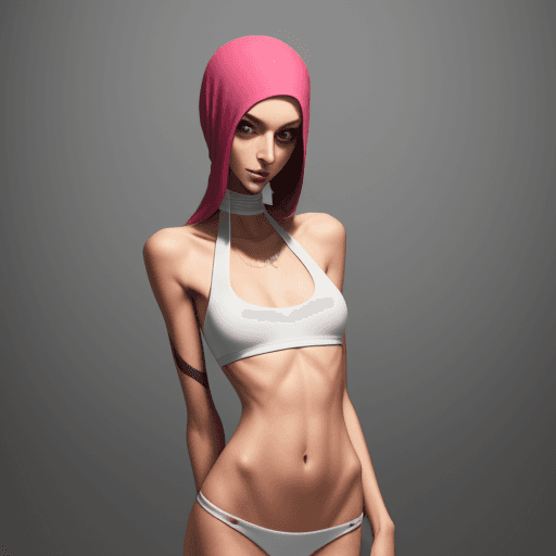 AI generated: slim,