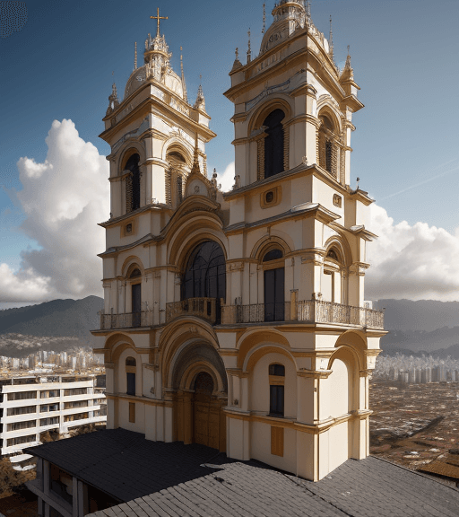 AI generated: image that shows the purity of the air in bogota colombia 8k, intricate detail, photorealistic, real...