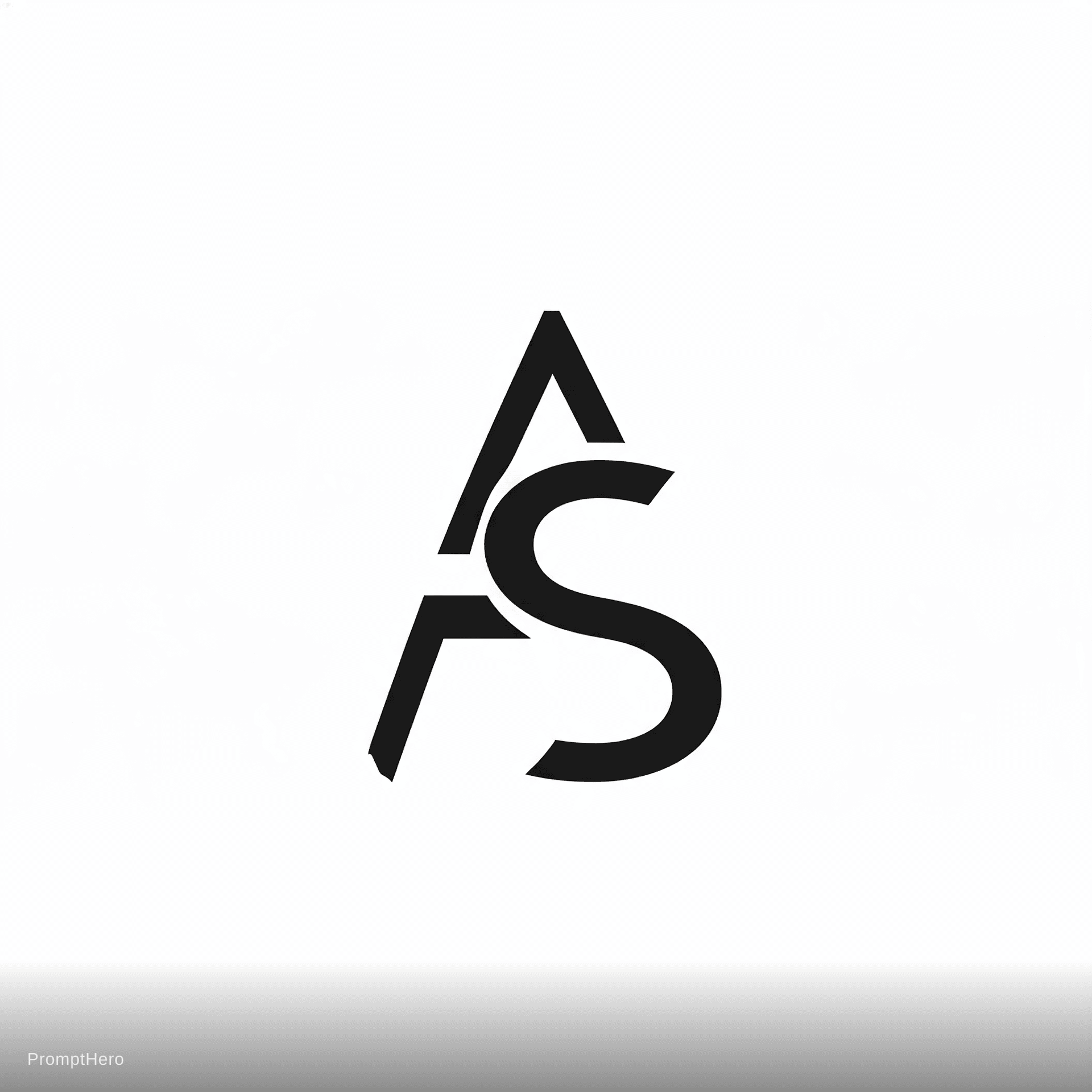 AI generated: Create a attractive logo name Ayush Suman