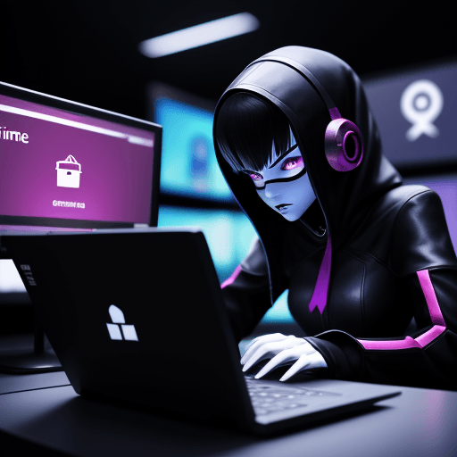 AI generated: cybercrime