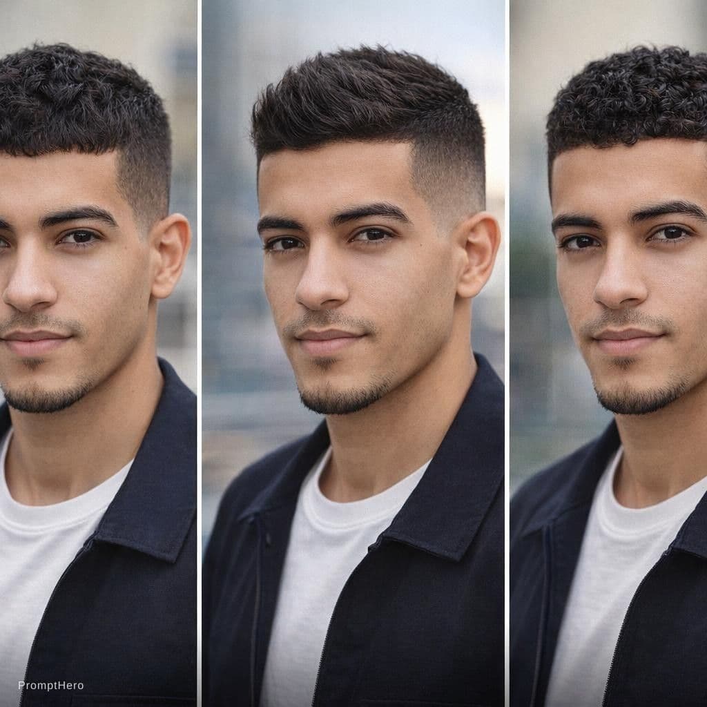 AI generated: Analyze my face shape and hair characteristics from the provided image. Based on the analysis, sugge...