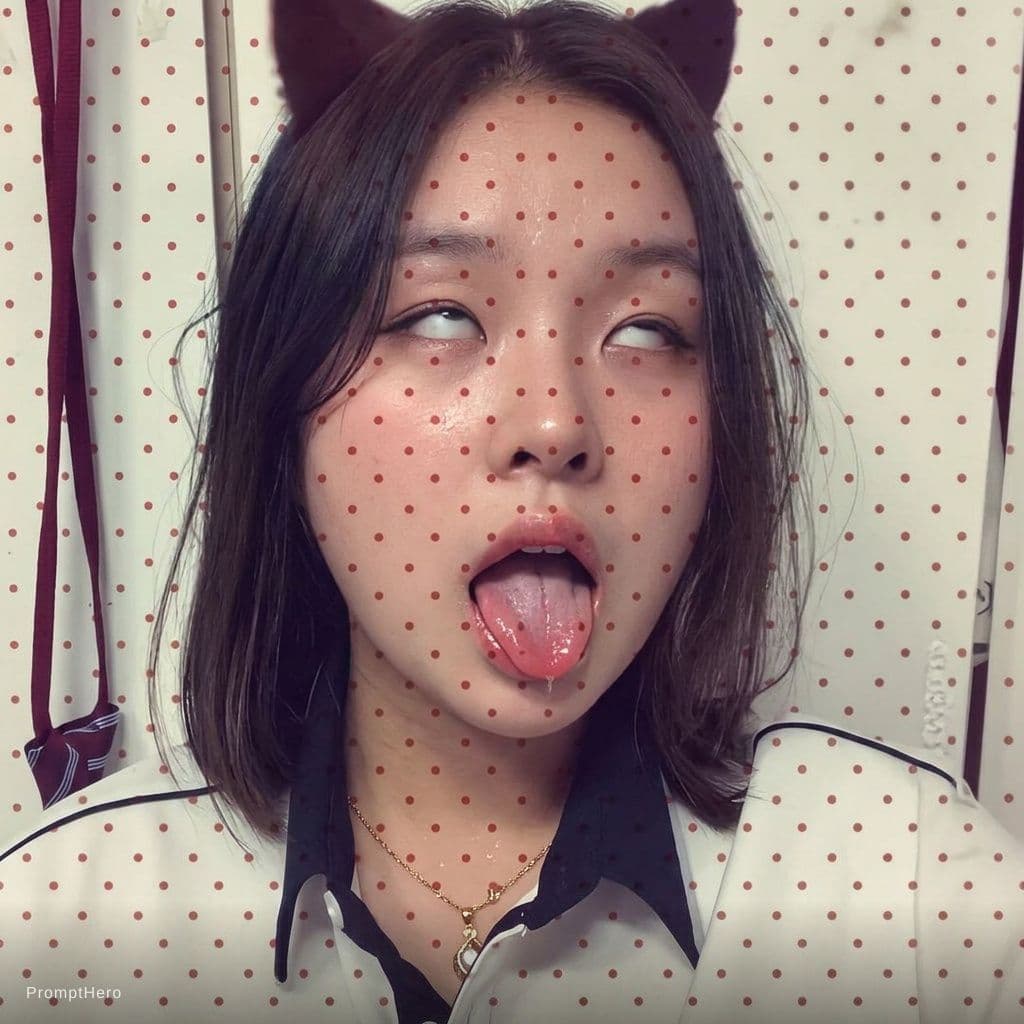 AI generated: Aheago face