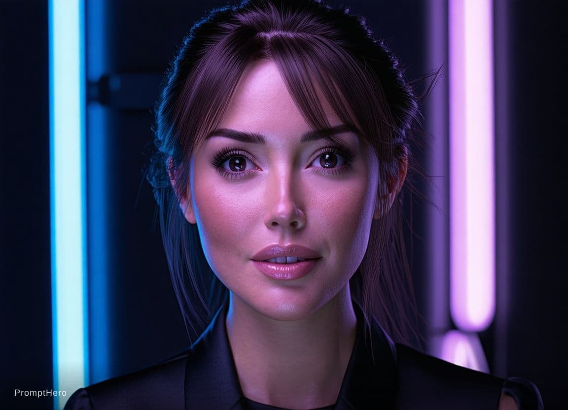 AI generated: crea posa sexy lingerie posa intera