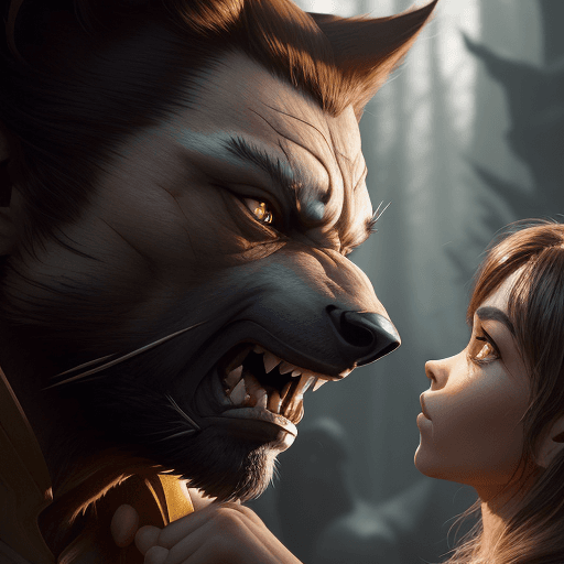 AI generated: the game 'worshipers' introduces an unnamed animal called wolverine to the trailer, in the style of ...