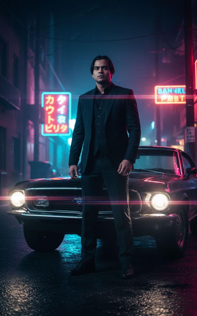 AI generated: cinematic film still from the John Wick franchise, neo-noir aesthetic, hyper-detailed 8K --ar 16:9
...