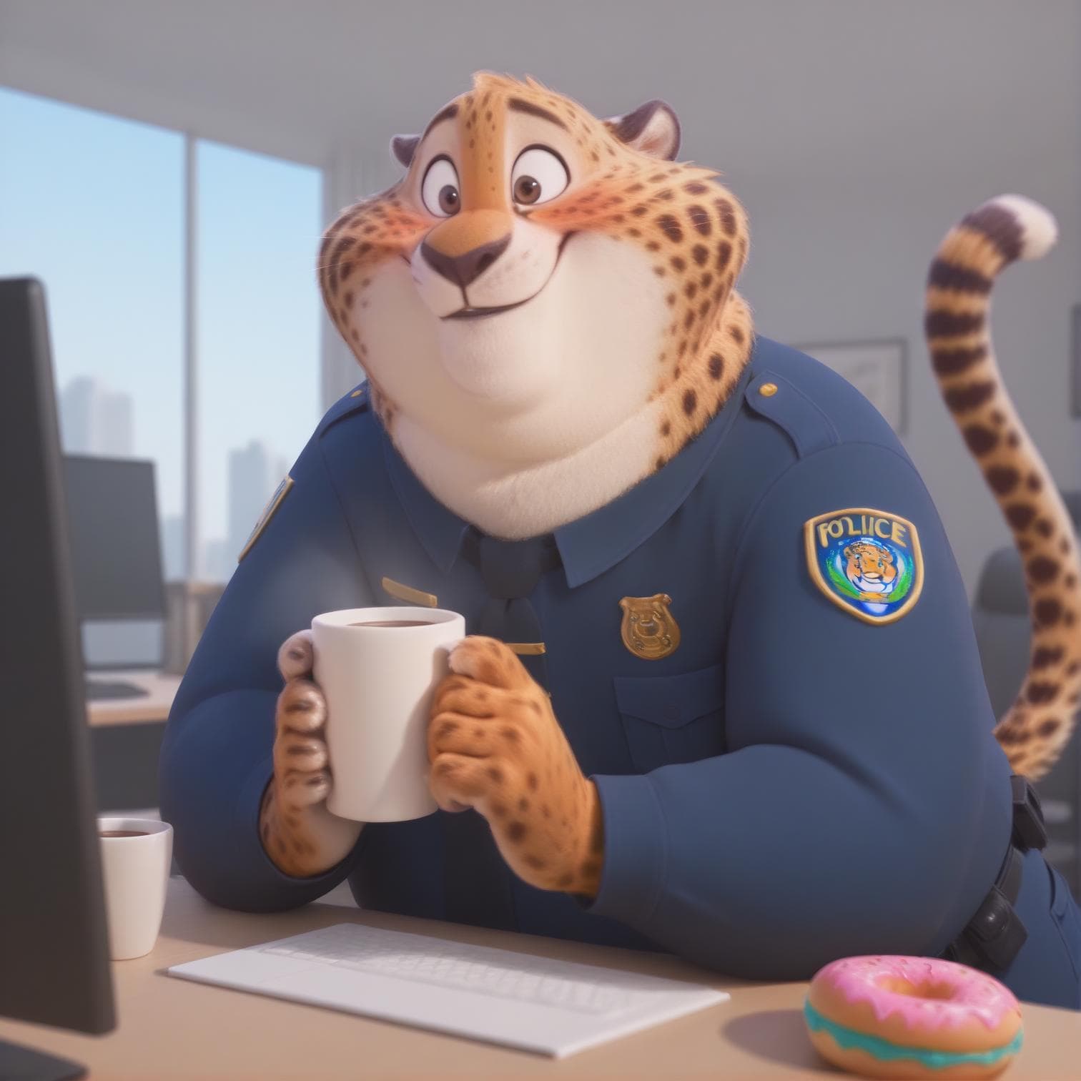 Benjamin Clawhauser (Zootopia) - Image 4