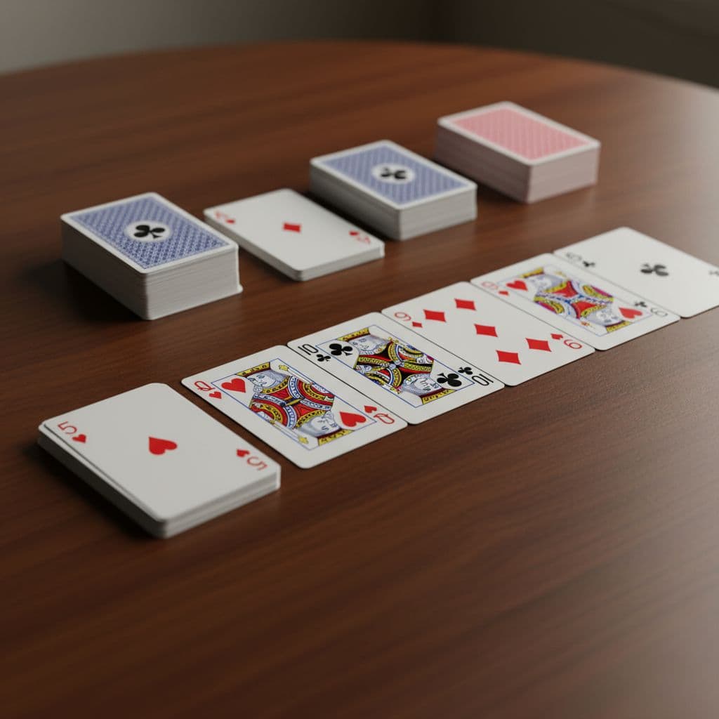 AI generated: solitaire
