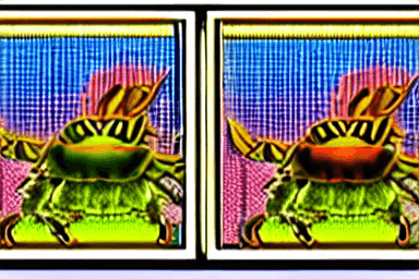 AI generated: mysterious crab in the world