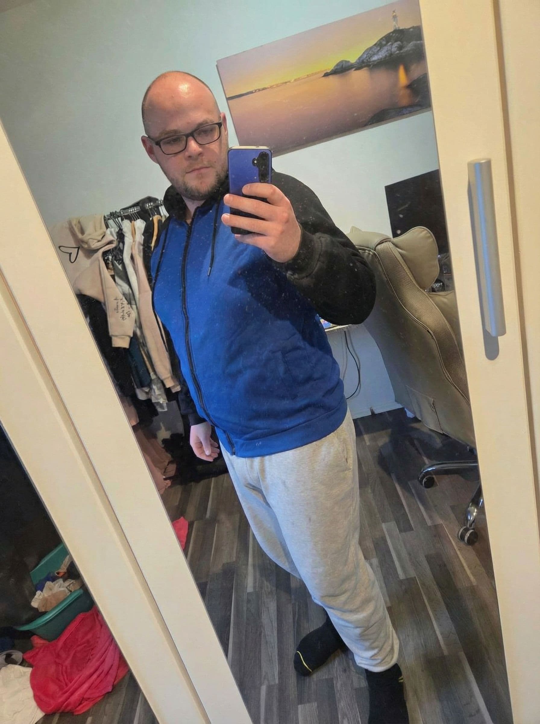 AI generated: Show me with a transgender body but without changing my face